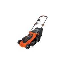 BLACK+DECKER Rasenmäher LM2000(orange/schwarz, 2.000 Watt, 3-in-1 Funktionalität)