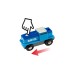 BRIO Blaue Frachtlok mit Batterie, Spielfahrzeug(blau/weiß)