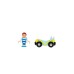 BRIO Disney Princess Belle mit Waggon, Spielfahrzeug