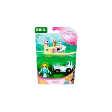 BRIO Disney Princess Cinderella mit Waggon, Spielfahrzeug