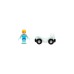 BRIO Disney Princess Cinderella mit Waggon, Spielfahrzeug