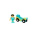 BRIO Disney Princess Jasmin mit Waggon, Spielfahrzeug
