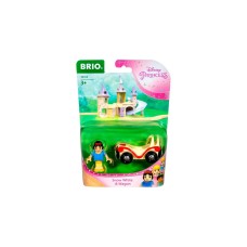BRIO Disney Princess Schneewittchen mit Waggon, Spielfahrzeug
