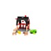 BRIO World Tierscheune mit Heuwaggon, Spielgebäude
