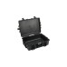 B&W outdoor.case Typ 6500, Koffer(schwarz, herausnehmbarer, gepolsterter Koffereinsatz aus Gewebematerial)
