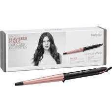 BaByliss Conical Wand C454E, Lockenstab(schwarz/rosa)