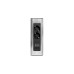 Bachmann CASIA 2 Steckdosenleiste 2-fach + USB-Charger, kurz, Wand- oder Eckmontage(edelstahl, 2 Meter Kabel, 1x USB-A, 1x USB-C)
