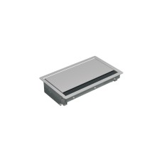 Bachmann CONI Einbaurahmen 3-fach 338.0203(silber, kurz)