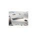 Bachmann CONI Einbaurahmen 3-fach 338.0203(silber, kurz)