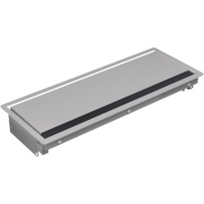 Bachmann CONI Einbaurahmen 6-fach 338.0205(Large, silbergrau)