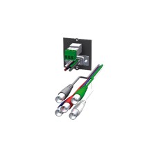 Bachmann Custom Modul 1x VGA + 1x Stereo(schwarz, für Tischsteckdosen)