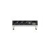 Bachmann DESK 2 Steckdosenleiste 4-fach, 3x Strom, 1x Custom Modul(weiß/schwarz, mit Haltewinkeln)