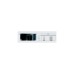 Bachmann Einbausteckdose TWIST 2, eckig, 2-fach, USB-Charger(schwarz, 1x Schutzkontakt, 1x USB-A, 1x USB-C)