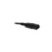 Bachmann Kaltgeräte-Kabel 351.174(schwarz, 2 Meter)