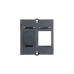 Bachmann Keystone Modul Steckplatz Blindabdeckung 917.057(schwarz)
