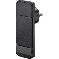 Bachmann SMART PLUG Flachstecker 933.008(schwarz)