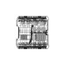 Bauknecht BCIC 3T333 PFE, Spülmaschine(silber)