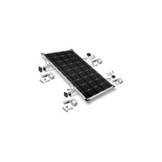 Befestigung 3-fach verstellbar, für Schrägdachmontage, 30mm Rahmenhöhe, Halterung(0% MWST, für 1 Solarpanel)