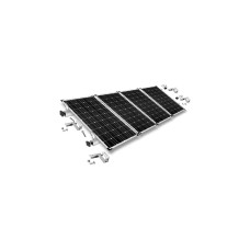 Befestigung 3-fach verstellbar, für Schrägdachmontage, 35mm Rahmenhöhe, Halterung(0% MWST, für 4 Solarpanels)