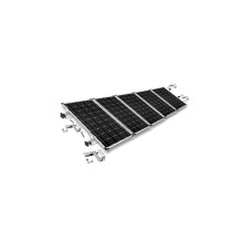 Befestigung 3-fach verstellbar, für Schrägdachmontage, 35mm Rahmenhöhe, Halterung(0% MWST, für 5 Solarpanels)