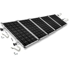 Befestigung Biberschwanz, für Schrägdachmontage, 30mm Rahmenhöhe, Halterung(0% MWST, für 5 Solarpanels)