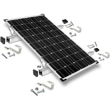 Befestigung Biberschwanz, für Schrägdachmontage, 35mm Rahmenhöhe, Halterung(0% MWST, für 1 Solarpanel)
