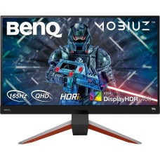 BenQ MOBIUZ EX2710Q, Gaming-Monitor(69 cm (27 Zoll), schwarz/silber, QHD, IPS, AMD Free-Sync, HDR, 165Hz Panel)