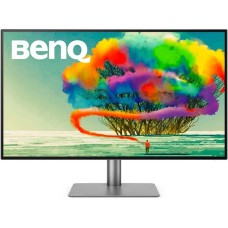 BenQ PD3220U, LED-Monitor(80.01 cm (31.5 Zoll), schwarz/grau, UltraHD/4K, IPS, Thunderbolt 3, HDMI, Outlet)