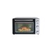 Bestron AOV45 Grill-Backofen, Mini-Backofen(silber/schwarz, Mit Drehspieß und Umluft-Funktion)
