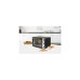 Bestron AOV45 Grill-Backofen, Mini-Backofen(silber/schwarz, Mit Drehspieß und Umluft-Funktion)
