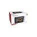 Bestron Grill-Backofen AOV55, Mini-Backofen(silber/schwarz)