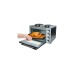 Bestron Kleinküche AOV31CP, Mini-Küche(schwarz/silber)