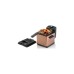 Bestron Mini Fritteuse AF100CO mit Kaltzonen-Technik(kupfer/schwarz, 1.000 Watt, 1,2 L)
