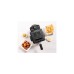 Bestron Mini Fritteuse AF100S mit Kaltzonen-Technik(edelstahl/schwarz, 1.000 Watt, 1,2 L)