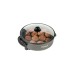 Bestron Multifunktions Party- /Snackpfanne AHP1500Z(grau/schwarz, 1.500 Watt, Ø 35cm)