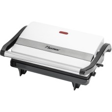 Bestron Paninigrill APM123W, Kontaktgrill(weiß/schwarz, 700 Watt)