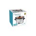 Bestron Slow Cooker ASC350, Multikocher(edelstahl/schwarz, 180 Watt, 3,5 Liter)