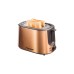 Bestron Toaster Copper Collection ATS1000CO(kupfer, 1.000 Watt, für 2 Scheiben Toast)