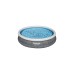 Bestway Fast Set Aufstellpool-Set, Ø 366cm x 76cm, Schwimmbad(schiefer, mit Filterpumpe)