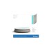 Bestway Fast Set Aufstellpool-Set, Ø 457cm x 107cm, Schwimmbad(grau, mit Filterpumpe)