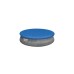 Bestway Fast Set Aufstellpool-Set, Ø 457cm x 107cm, Schwimmbad(grau, mit Filterpumpe)