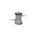 Bestway Fast Set Aufstellpool-Set, Ø 457cm x 107cm, Schwimmbad(grau, mit Filterpumpe)