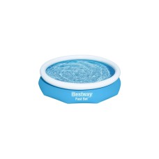 Bestway Fast Set Aufstellpool, Ø 305cm x 66cm, Schwimmbad(blau/weiß)