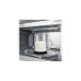 Bialetti Cappuccinatore aus Glas, Milchaufschäumer(schwarz/transparent)