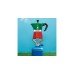 Bialetti Moka Express Tricolore, Espressomaschine(grün/rot, 3 Tassen)
