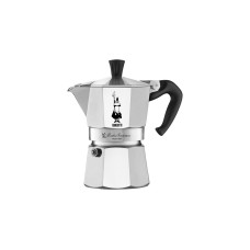 Bialetti Moka Express, Espressomaschine(silber, 3 Tassen)