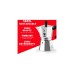 Bialetti Moka Express, Espressomaschine(silber, 3 Tassen)