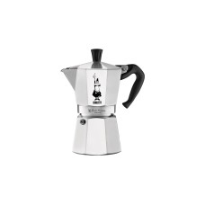 Bialetti Moka Express, Espressomaschine(silber, 6 Tassen)