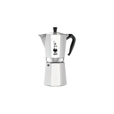 Bialetti Moka Express, Espressomaschine(silber, 18 Tassen)