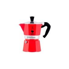 Bialetti Moka Express, Espressomaschine(rot, 1 Tasse)